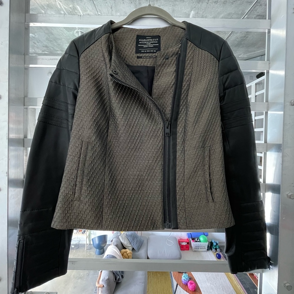 All Saints Leather Jacket